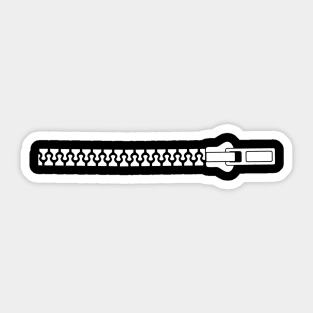 Awesome And Unique Zipper Sticker